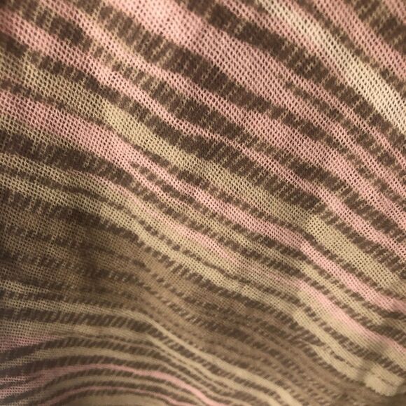 ANTHROPOLOGIE SWEET PEA BY STACI FRATI SLEEVELESS PRINTED MESH BODYCON DRESS L - Picture 2 of 8